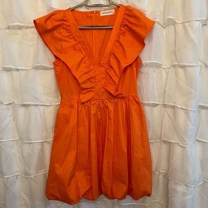 Pants Store Orange Dress